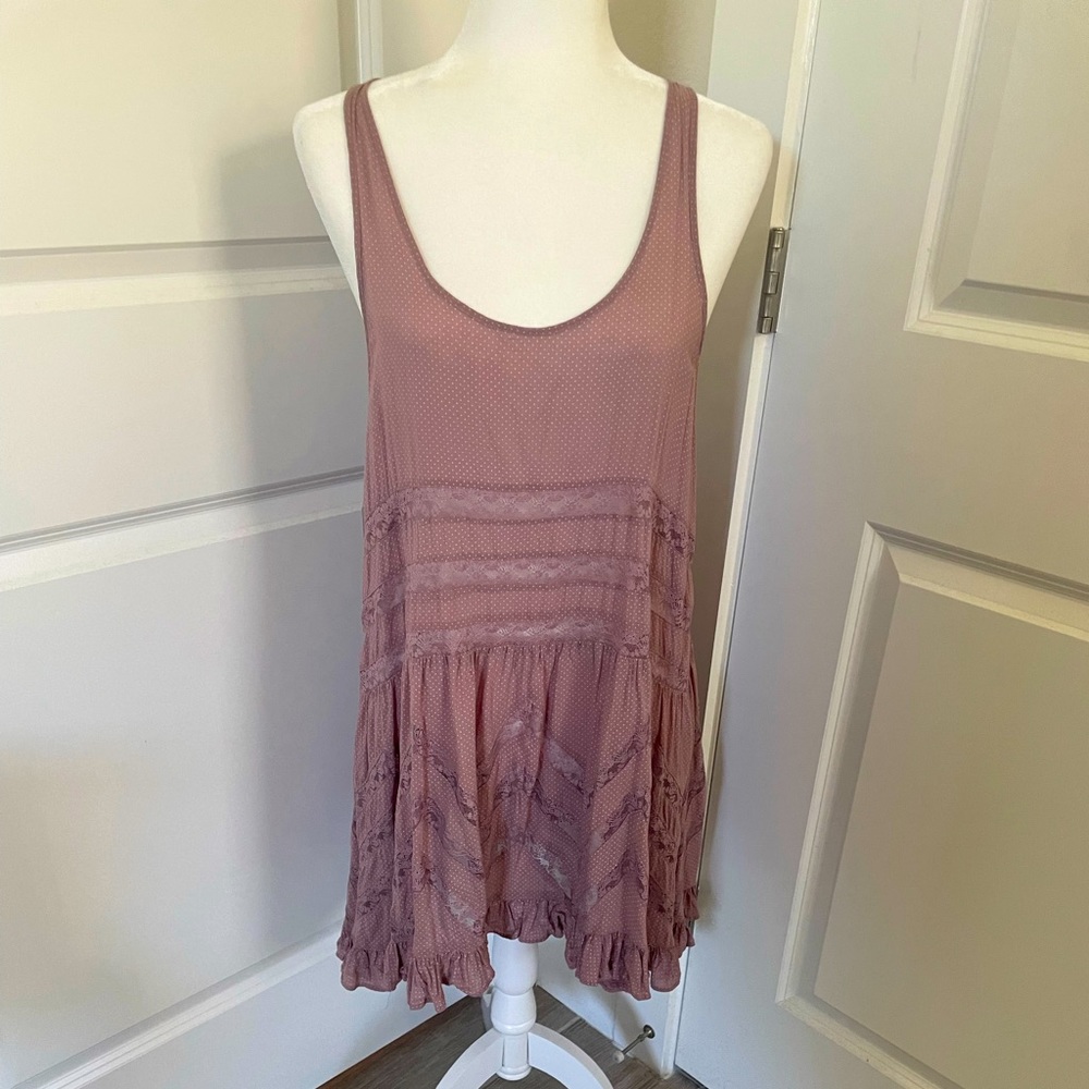 Free People, Trapeze Top/Mini Dress/Tunic. EUC. Size Small.